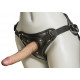 Заказать Женский страпон с вагинальной пробкой Woman Strap - 18 см.