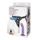 Заказать Страпон унисекс Beginners Strap-On с 2 насадками - 15 и 13 см.
