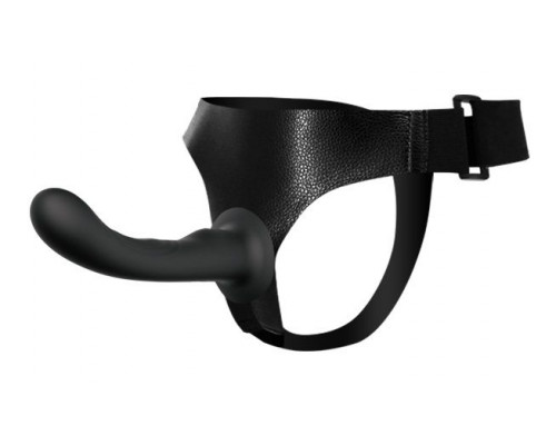 Заказать Страпон с изогнутой головкой Ultra Harness Curvy Dildo - 15,8 см. Заказать Страпон с изогнутой головкой Ultra Harness Curvy Dildo - 15,8 см.