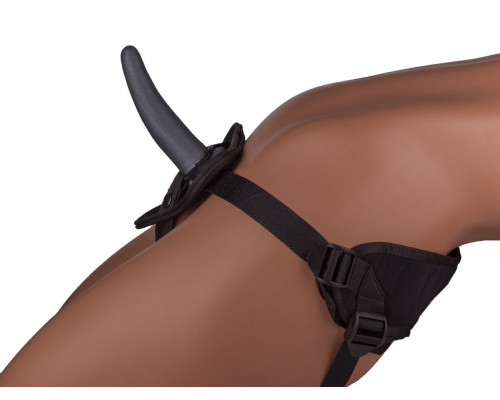 Заказать Страпон-унисекс с двумя насадками UNI strap 7  Harness - 19 и 12 см.