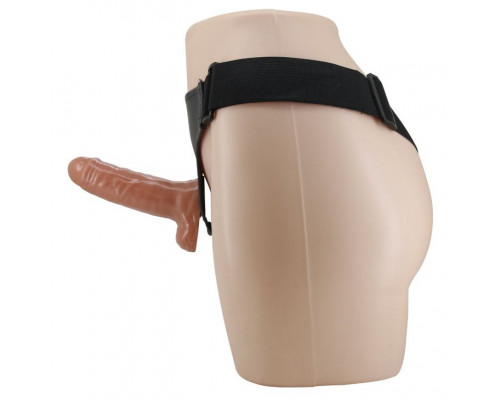 Заказать Страпон с вагинальной пробкой и вибрацией Ultra Passionate Harness - 16 см. Заказать Страпон с вагинальной пробкой и вибрацией Ultra Passionate Harness - 16 см.